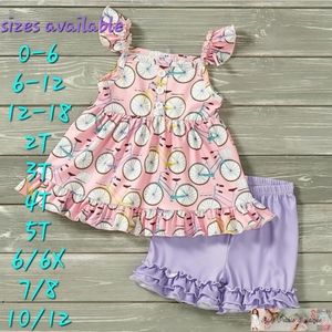 Girls set, all sizes available